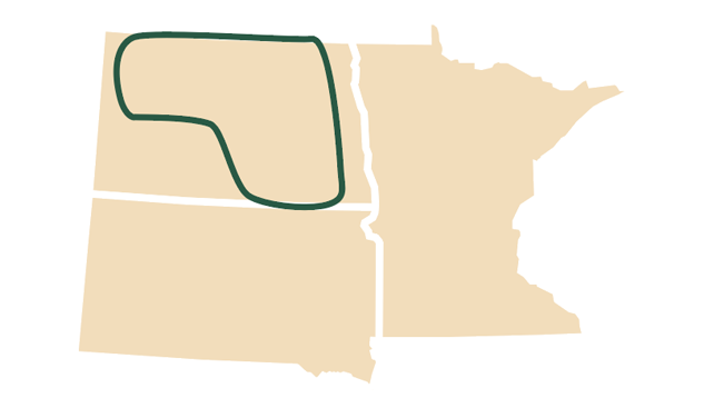 AgriPro HY162 Area of Primary Adaption